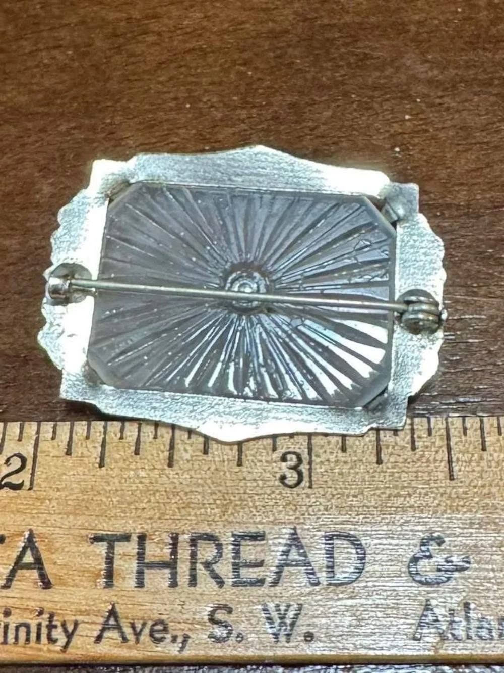 Vintage Camphor brooch